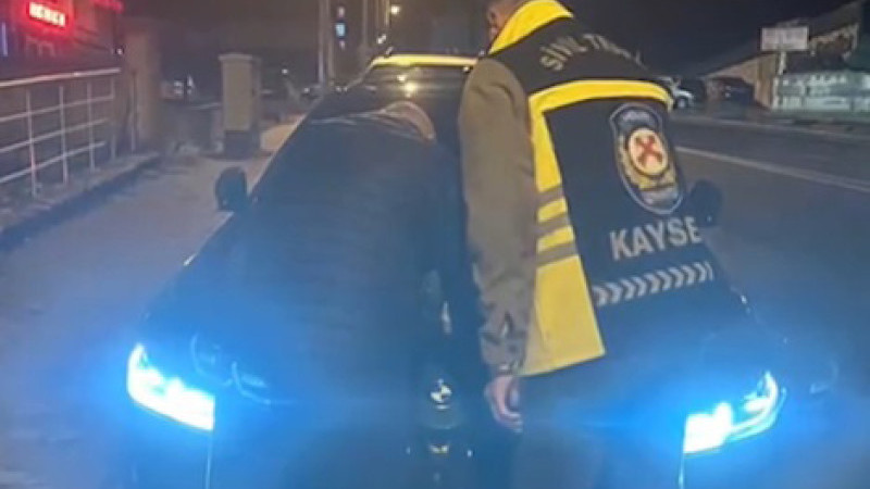 Kayseri polisi son bir haftada bin 609 sürücüye işlem