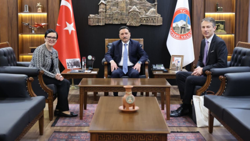 Avusturya’nın Ankara Büyükelçisi Juen’den Vali Çiçek’e ziyare