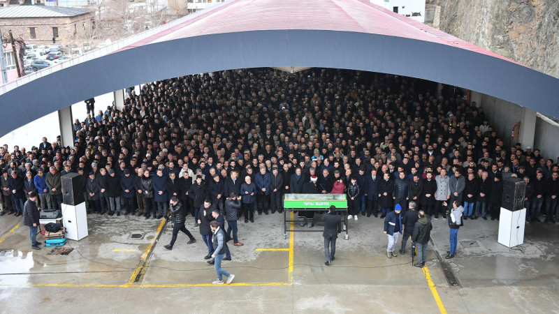 Yahyalı’da hayatını kaybeden iş insanı Abdurrahim Koyuncu, son yolculuğuna uğurlandı