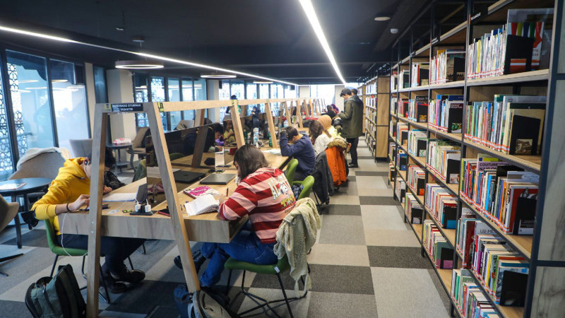 Talas’ta Kütüphaneler Haftası’na Anlamlı Vurgu