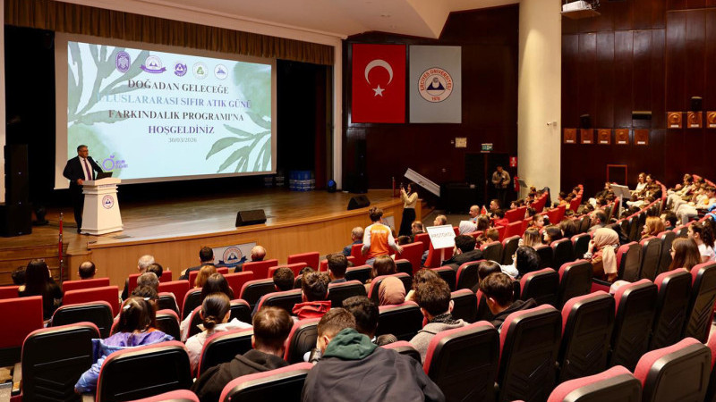 ERÜ’den 30 Mart Uluslararası Sıfır Atık Günü Dolayısıyla Farkındalık Etkinliği