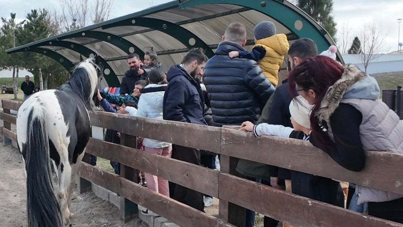 Büyükşehir’in Hayvanat Bahçesi’nde Bayram Yoğunluğu: 40 Bin Ziyaretçi