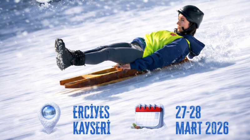 Erciyes, Geleneksel Kızak Türkiye Şampiyonası’na Ev Sahipliği Yapacak