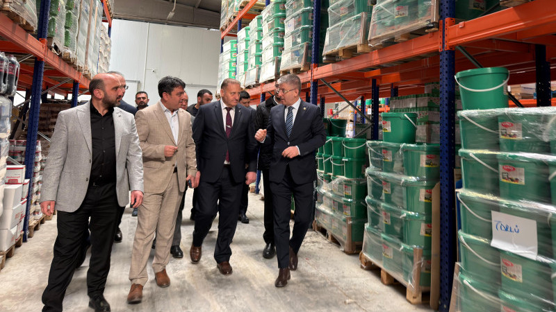 AK Partili Çopuroğlu’ndan Mimarsinan OSB’deki sanayi kuruluşlarına ziyaret