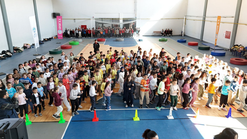 Büyükşehir Spor A.Ş.’den Develi’de 550 Öğrenciye Spor Dolu Buluşma