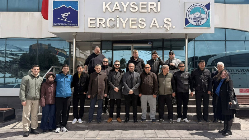 Rusya ve Türkmenistan’dan Gelen İş İnsanlarına “Erciyes” Sunumu