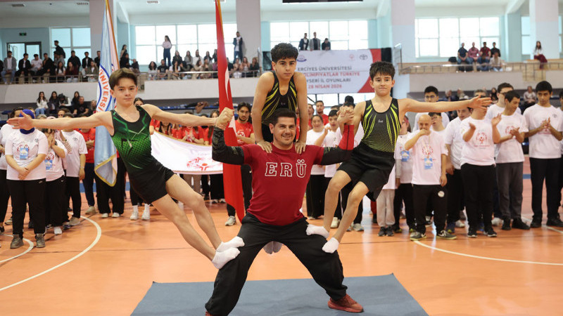 Özel Sporcular ERÜ’de Buluştu