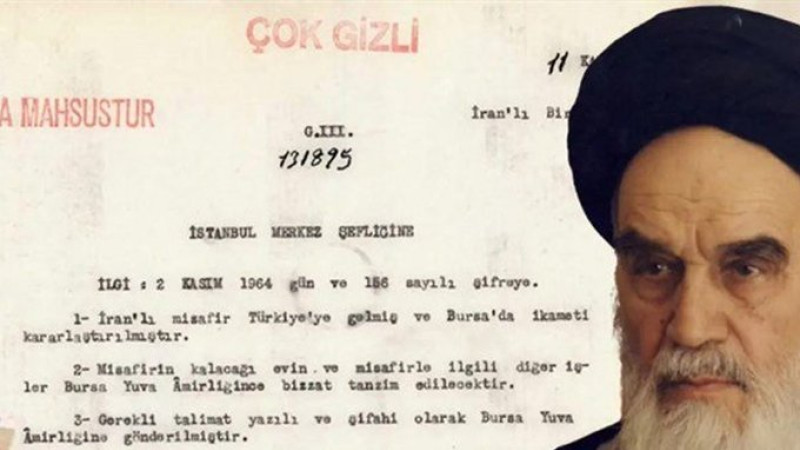 MİT paylaştı; Humeyni’ye ait 62 yıllık “çok gizli” belge ortaya çıktı