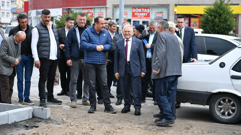 Başkan Büyükkılıç’tan “İncesu” Çıkarması