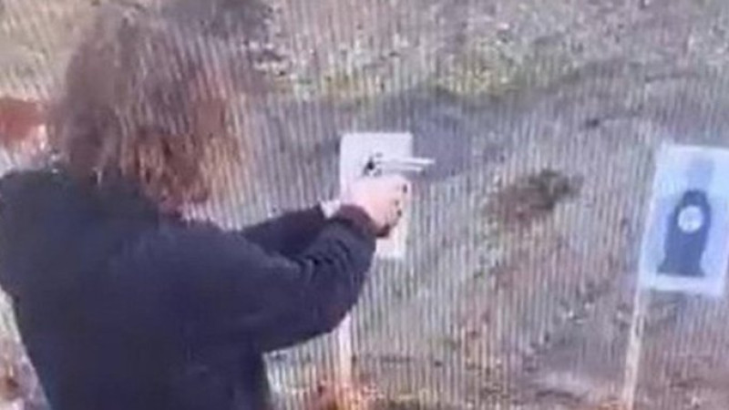 Okul Saldırganının Poligonda Atış Yaptığı Görüntüler Ortaya Çıktı