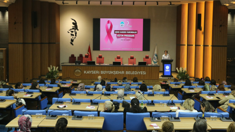 Büyükşehir’den “Meme Kanseri” Farkındalık Eğitimi