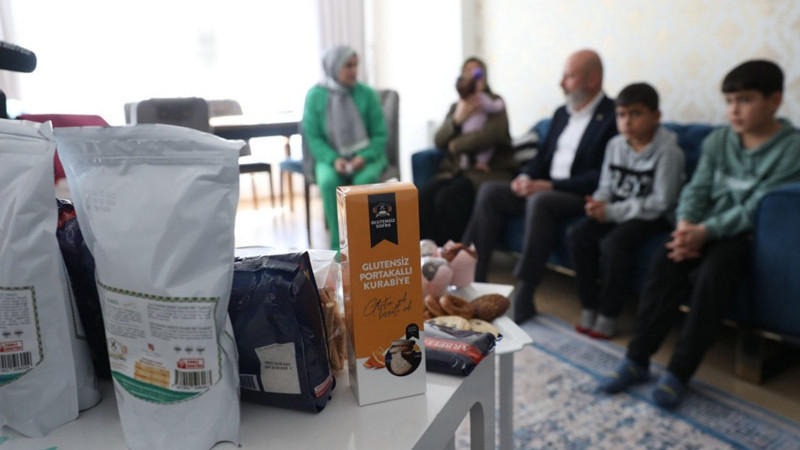 Kocasinan'dan Her Ay 257 Çölyaklıya Glütensiz Gıda Paketi