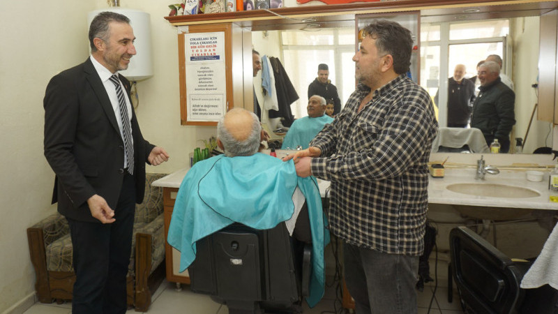 Saadet Partisi’nden Sarıoğlan Çiftlik’te Esnaf Ziyareti