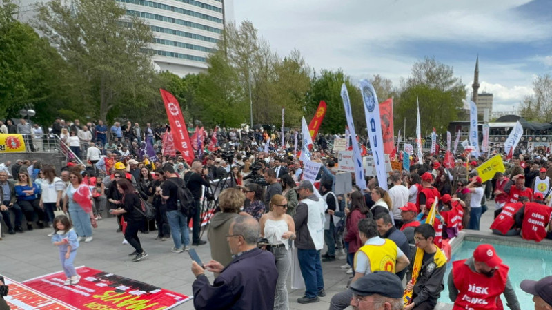Kayseri’de 1 Mayıs kutlaması
