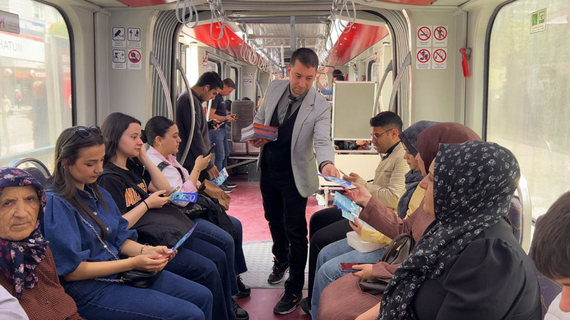 Kayseri Büyükşehir, KBB Trafik Uygulamasını Sahada Tanıttı