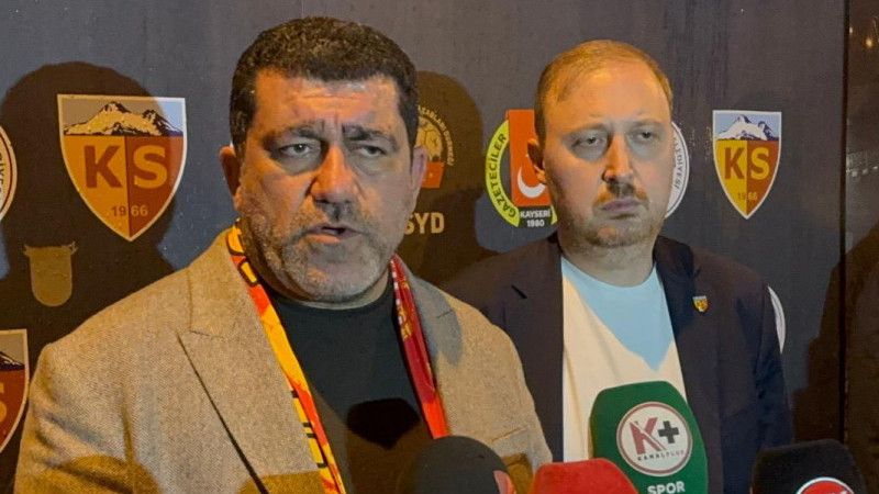 Kayserispor Başkanı Açıkalın; Takımımızın kalan 2 maçını kazanacağına inanıyorum