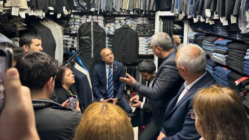 CHP’li Aşkın Genç; “Kayseri Kapalıçarşı esnafı unutulmuş”