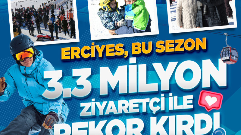 Büyükkılıç’tan Erciyes’te Rekor Açıklaması