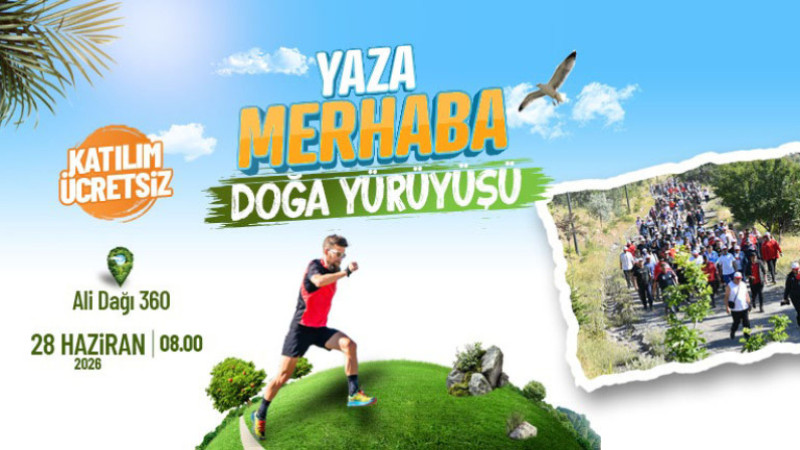 “Yaza Merhaba” Doğa Yürüyüşü ile Kayserililer Ali Dağı’nda Buluşuyor
