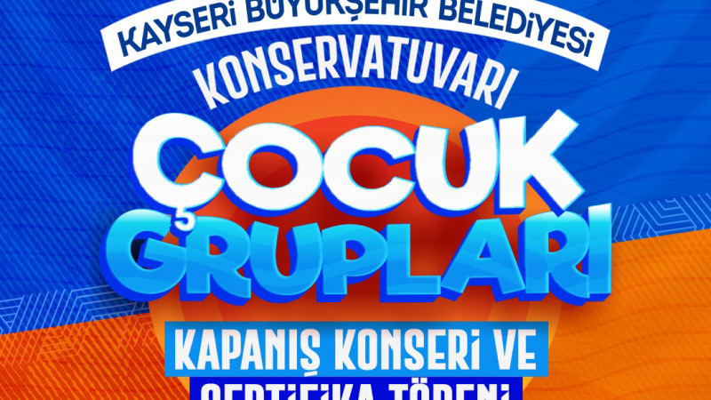 Büyükşehir Konservatuvarı’ndan Çocuk Grupları Kapanış Konseri ve Sertifika Töreni