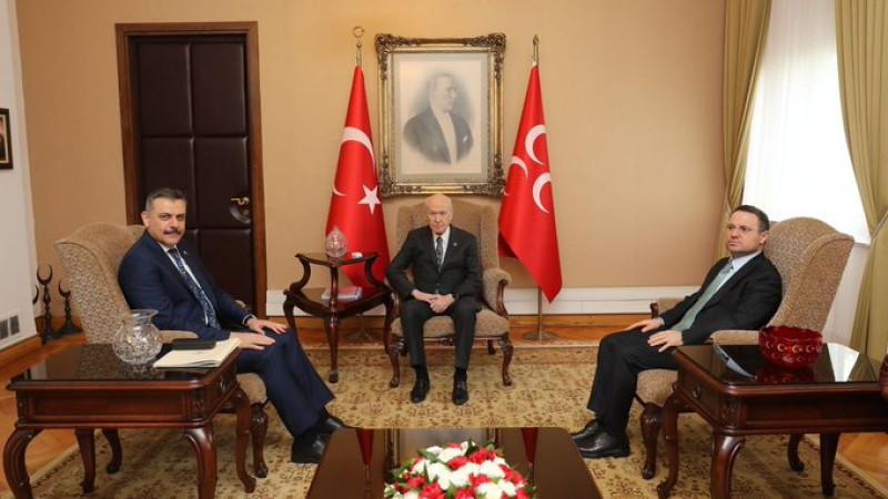 Ankara’da dikkat çeken buluşma; Bahçeli, Çiftçi ve Gürlek bir araya geldi