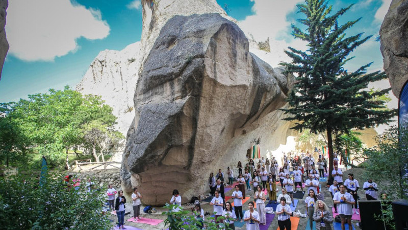 Kapadokya’da Bi’Yoga Fest sona erdi