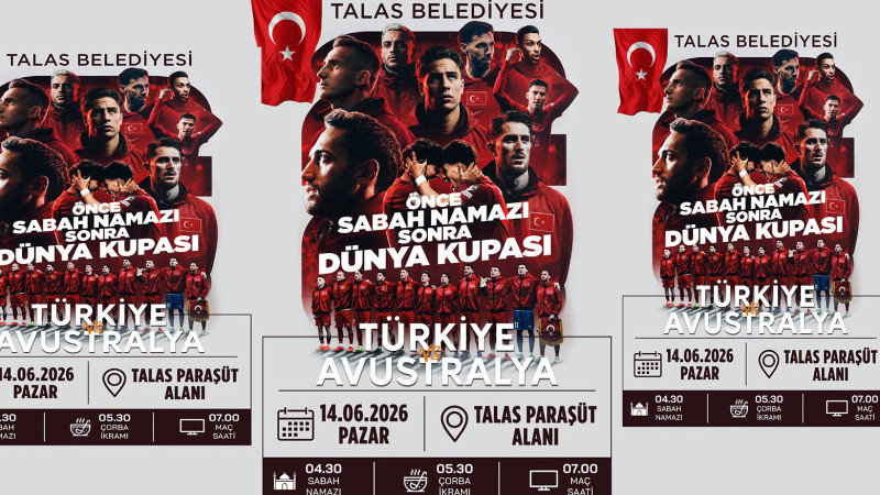 Talas’ta Milli Heyecan Paraşüt Alanında Yaşanacak 