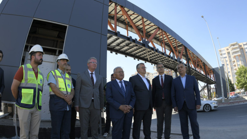 Büyükkılıç’tan DSİ-Yeni Sanayi Katlı Kavşağı Projesi’nde İnceleme