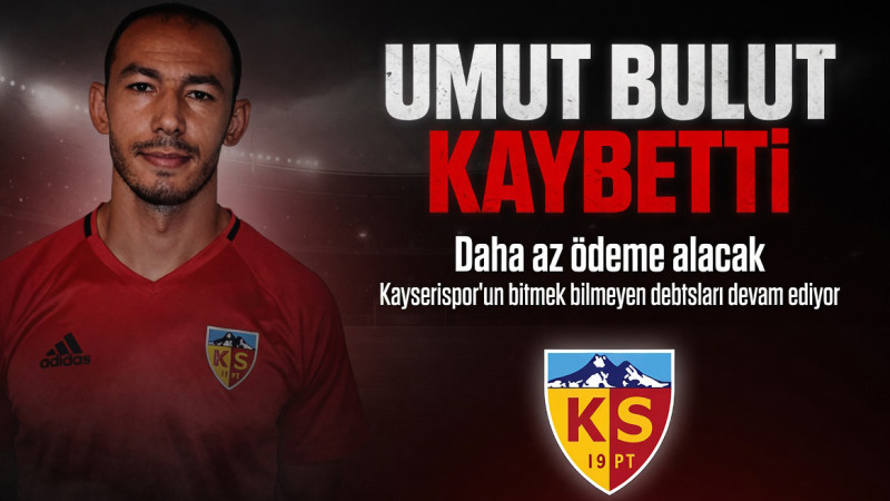 Kayserispor'da bitmeyen borçlar