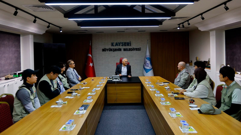 Kültepe'ye Uluslararası İlgi: Başkan Büyükkılıç Güney Kore Heyetini Kabul Etti
