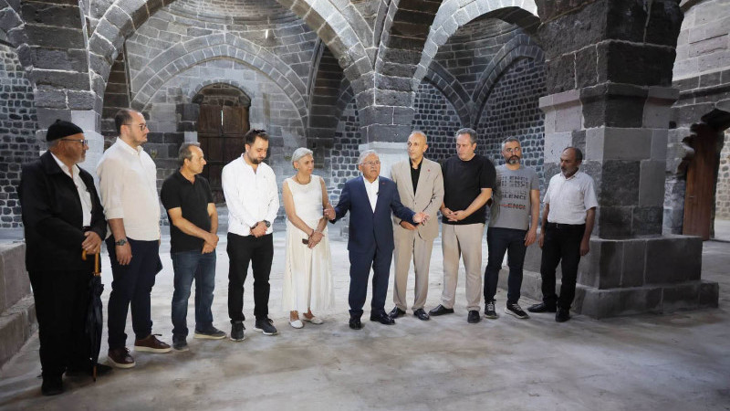 Başkan Büyükkılıç’tan, Restorasyonu Tamamlanan 5 Asırlık Bedesten’de İnceleme