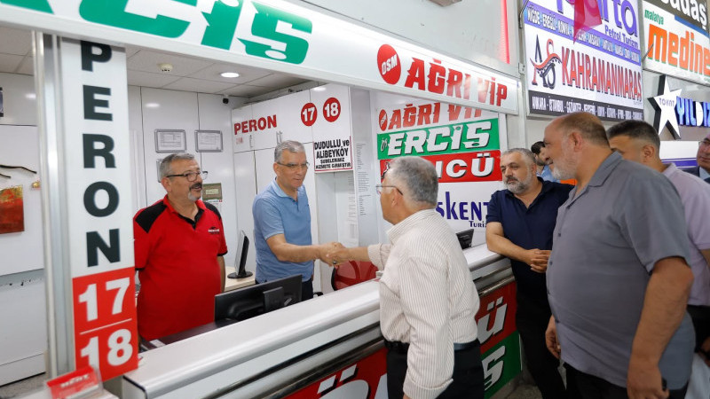 Başkan Büyükkılıç’tan Kayseri Şehir Terminali’ne Ziyaret
