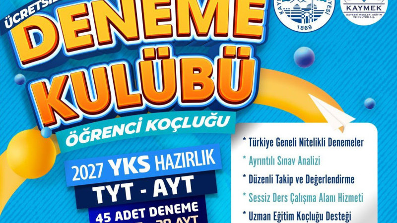 Büyükşehir İle Başarıya Giden Yol Kaymek’te Başlıyor: Ücretsiz Yks Ve Lgs Kursu Fırsatı