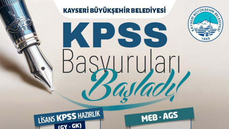 Büyükşehir Kaymek’ten Kpss ve Meb-Ags Hazırlık Kursları