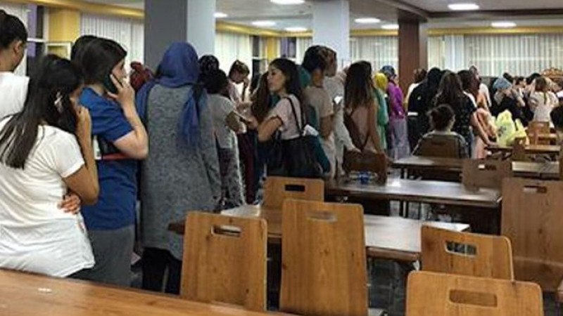 KYK yurtlarında kriz; Öğrenciler yemeksiz kaldı
