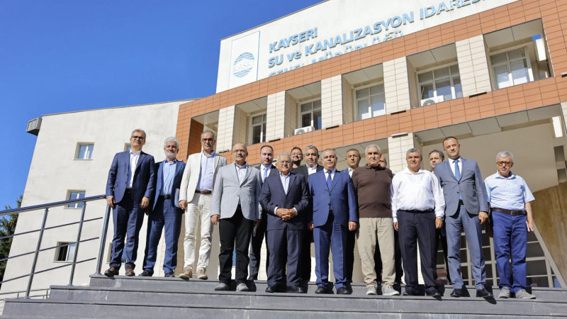 Başkan Büyükkılıç’a KASKİ’den güçlü “yatırım” sunumu