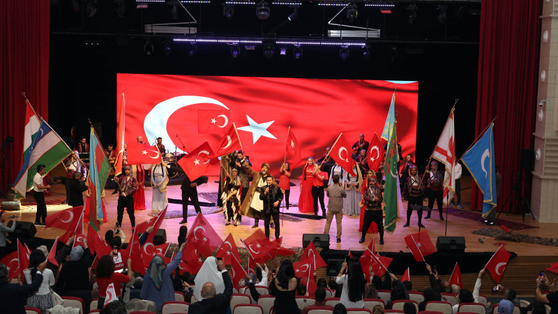 Talas’ta Türk Dünyası Kültürünün coşkusu yaşandı