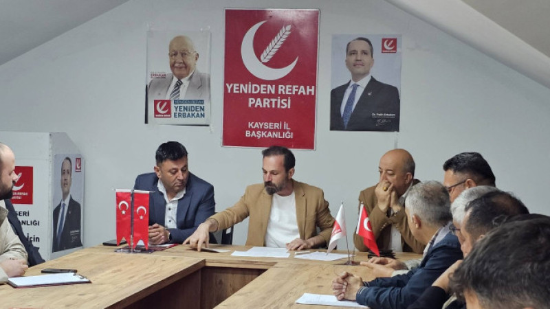 YRP İl Başkanı Ali Özcan; Genel Başkanımızın Yanındayız!