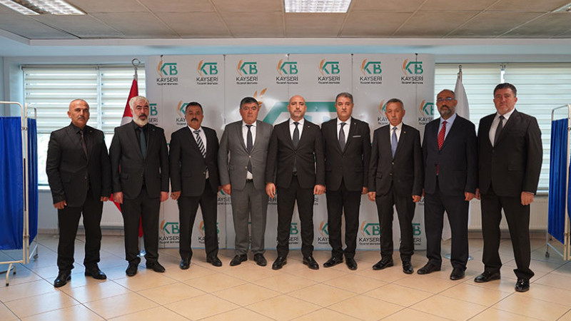 Kayseri Ticaret Borsası’nda Görev Dağılımları Belli Oldu