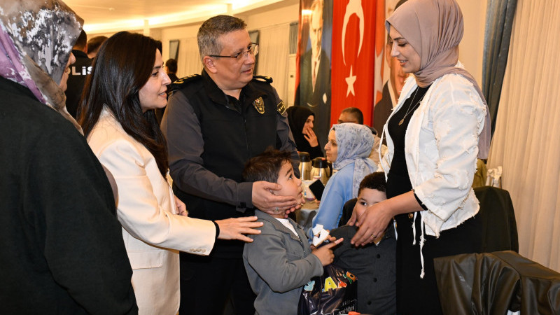 Emniyet Müdürü Ergen şehit aileleri ile bir araya geldi