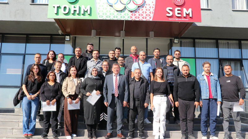 Gençlik ve Spor İl Müdürlüğü personeline arama kurtarma eğitimi