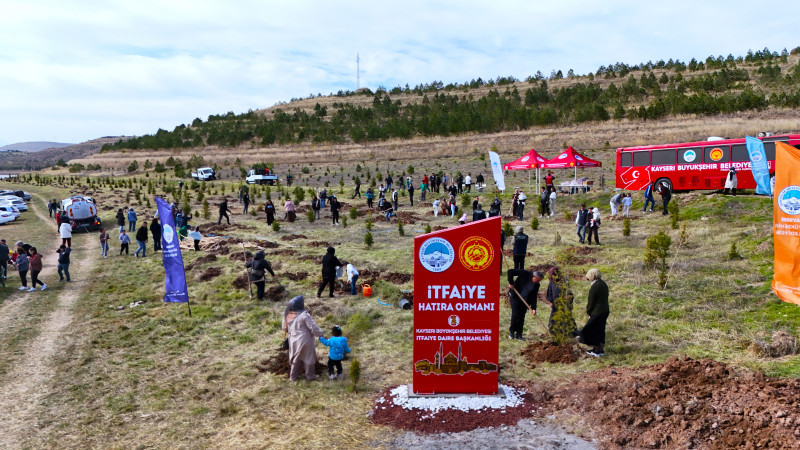 Kayseri itfaiyesinden 100. Yıl için anlamlı etkinlik