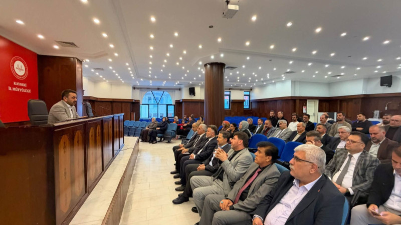 İl Müftüsü Ayvaz’dan personele merasim teşekkürü