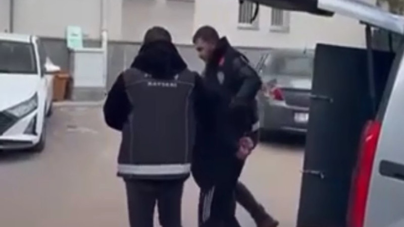 Polis hakkında 14 yıl hapis cezası bulunan şahsı yakaladı