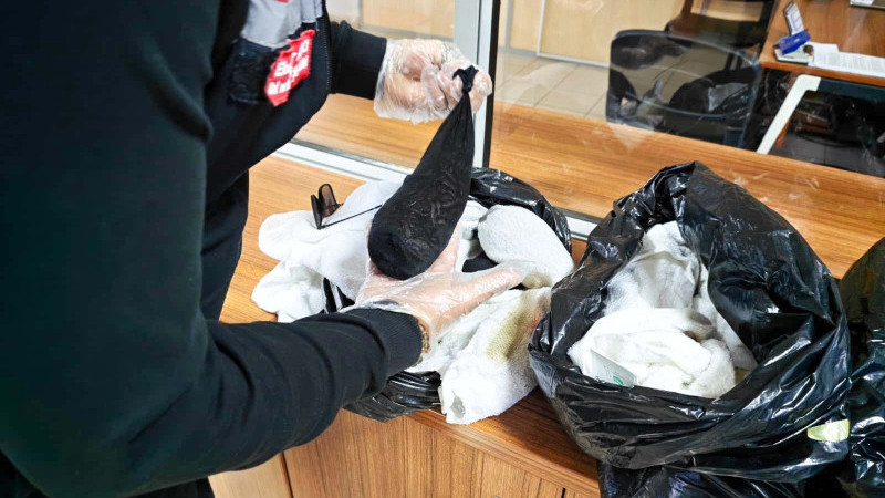 Erkilet Havalimanında 25 bin adet sülük yakalandı