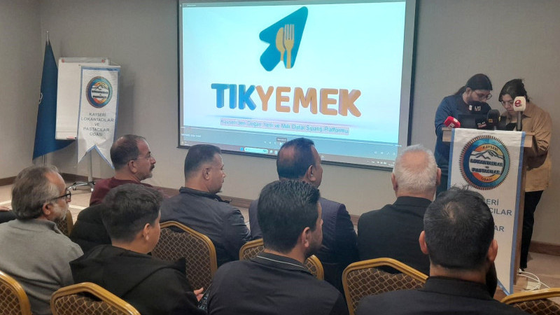 Kayseri modeli ‘Tık Yemek’ 27 il oda başkanlarına tanıtıldı