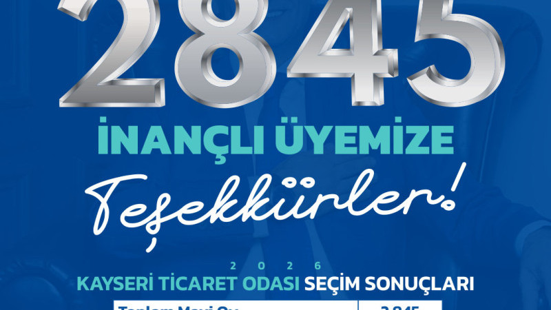 Kayseri Ticareti için Hikâyemiz Yeni Başlıyor!